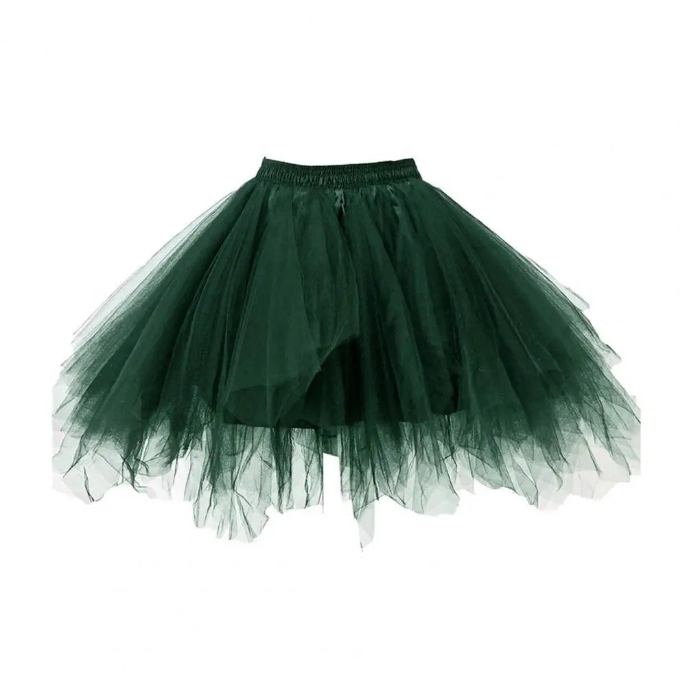 jupette tutu tulle femme classique élastique opaque mini blanc rose violet