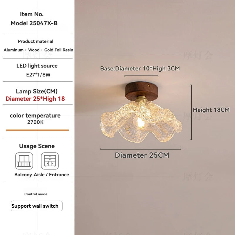 lampe moderne transparente acier poli texture striée élégante dorée 3000k 4000k 6000k