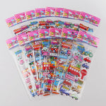 sticker autocollant animal cartoon multicolore occasion fête anniversaire noël enfants adolescents