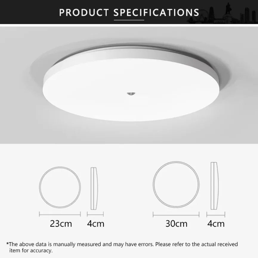 lampe détecteur mouvement infrarouge led moderne blanc flux lumineux large zone éclairage autoinstallation