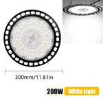 lampe led ufo haute baie super lumineuse blanc moderne atelier garage industrielle 220v ul