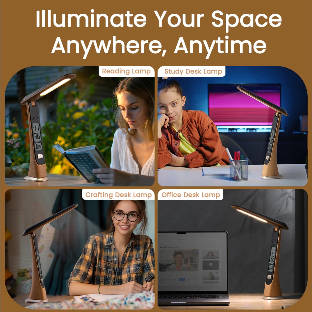 lampe rechargeable or noir moderne clip smartphone adaptateur powerbank