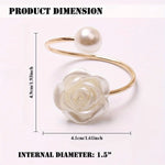 porte serviettes décoratifs rose or blanc imitation ajustables table événementnels élégants