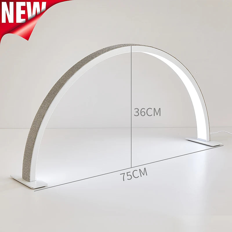 lampe table moderne blanc rose gris brillante étude chambre coucher soins beauté