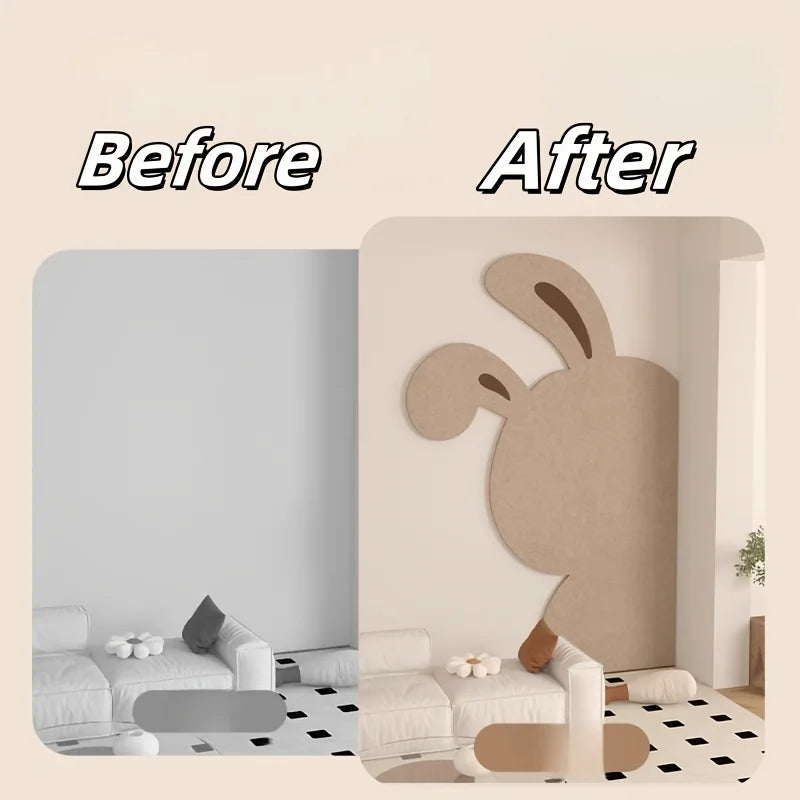 décoration murale moderne panneau liège texture naturelle beige clair fond photo