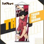 affiche bannière anime tobio kageyama orange noir illustration volley ballSuspense, demandé impose contraintes strictes