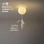 lampe suspendue ours blanc moderne boules lumineuses éclairage quotidien résine acrylique