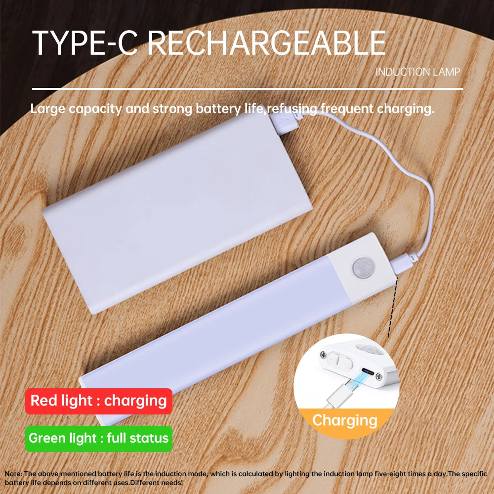 lampe led sans fil rechargeable adhésive blanc moderne induction charge usb 5v