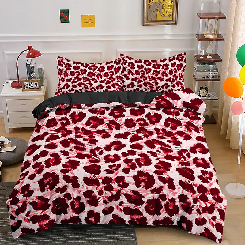 Vue rapprochée du tissu en polyester de la parure de lit