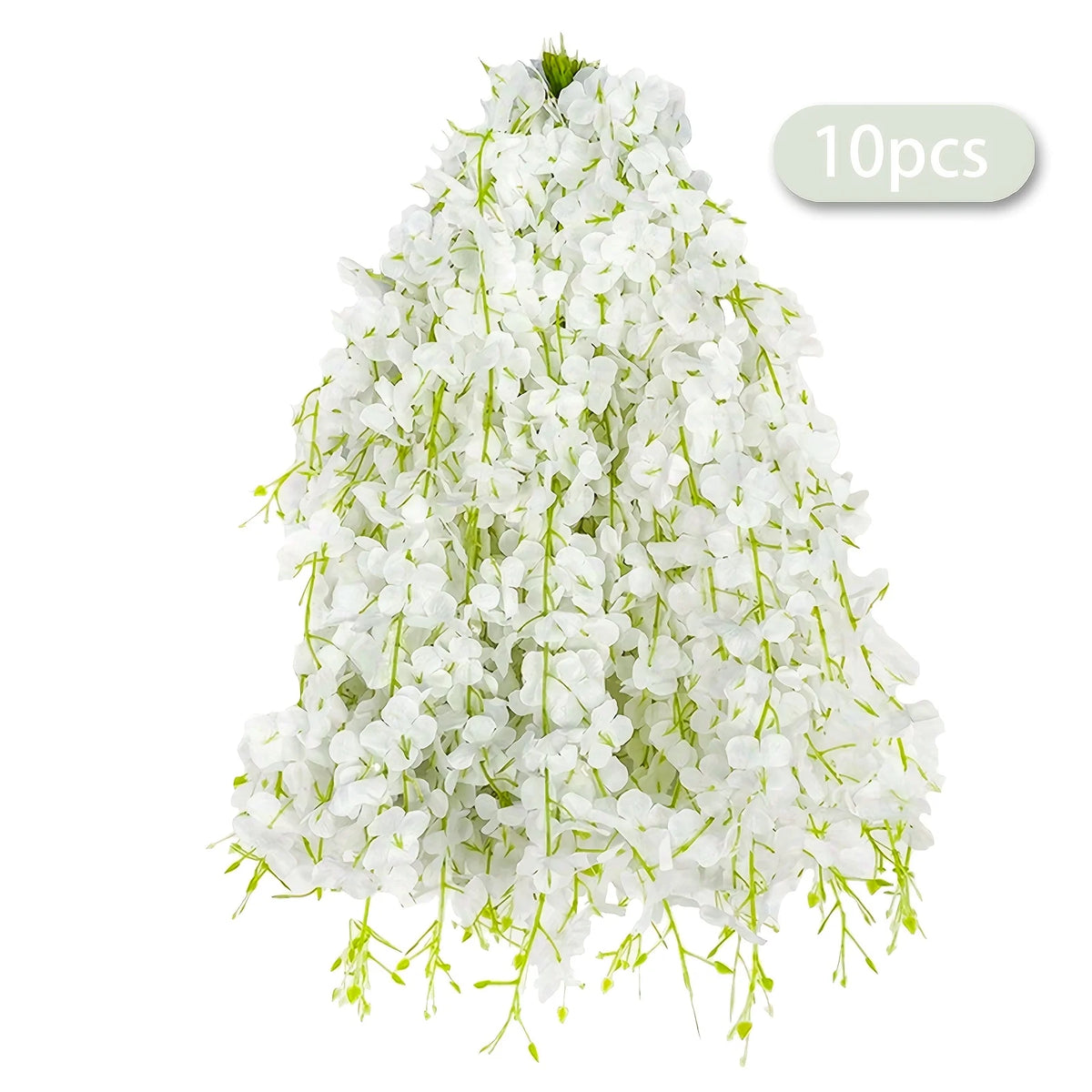 guirlande fleurs artificielles multicolore moderne extérieur mariage noël maison festive