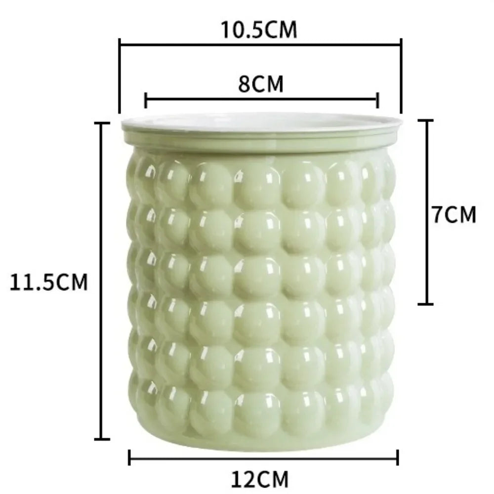 Cache pots transparent gris moderne rayures verticales plante intérieure fleur pot auto arrosage