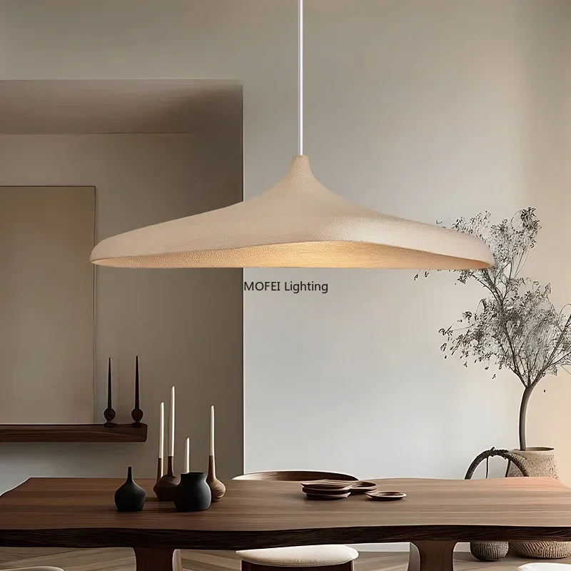 suspension lumineuse moderne câble ajustable lumière LED beige clair 4200K 3000K 6500K 100x53x27cm