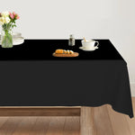 nappe jetable noire brillante élégante table fête anniversaire mariage baptême noël