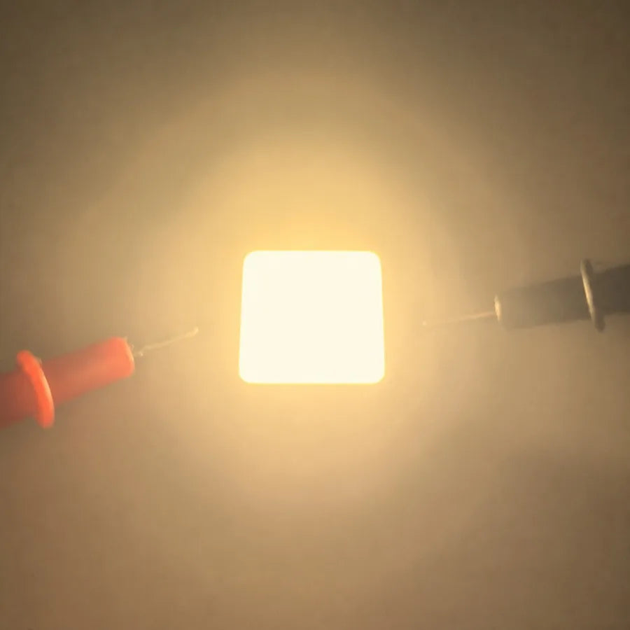 puce led cob carrée haute luminosité projecteur éclairage diy blanc chaud froid
