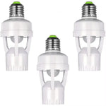 adaptateur douille e27 détecteur mouvement blanc vert moderne utilitaire garage escalier couloir