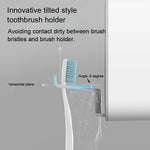 Porte-brosse à dents mural avec gobelet kaki foncé