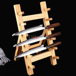 Porte-couteau en bois japonais pour chef sushi