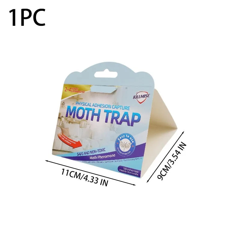 piège papillons adhésif beige bleu clair pratique économique piège insectes auto collant attrape mouches
