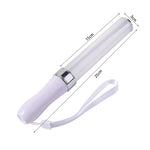 lampe torche rechargeable blanc moderne lanière fixations extérieure flux lumineux minimaliste
