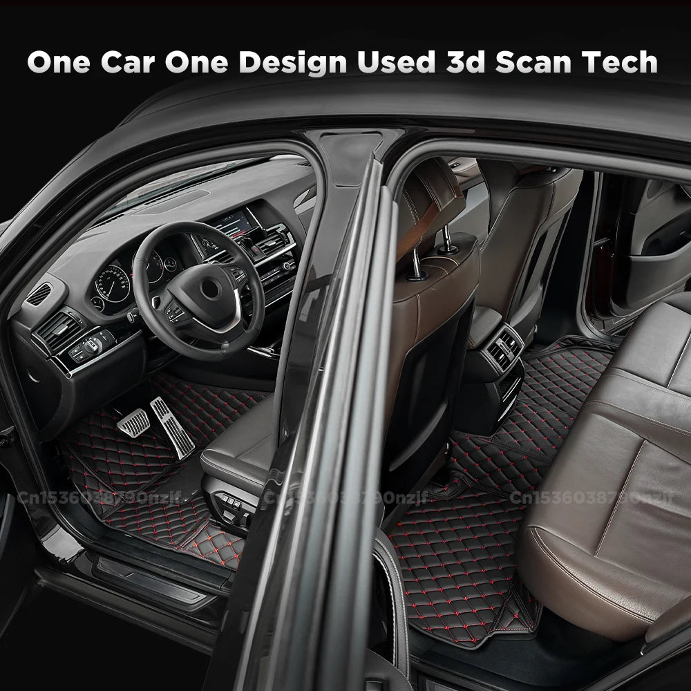 tapis sol coffre cuir mercedes benz ml w164 2008 2011 luxe noir