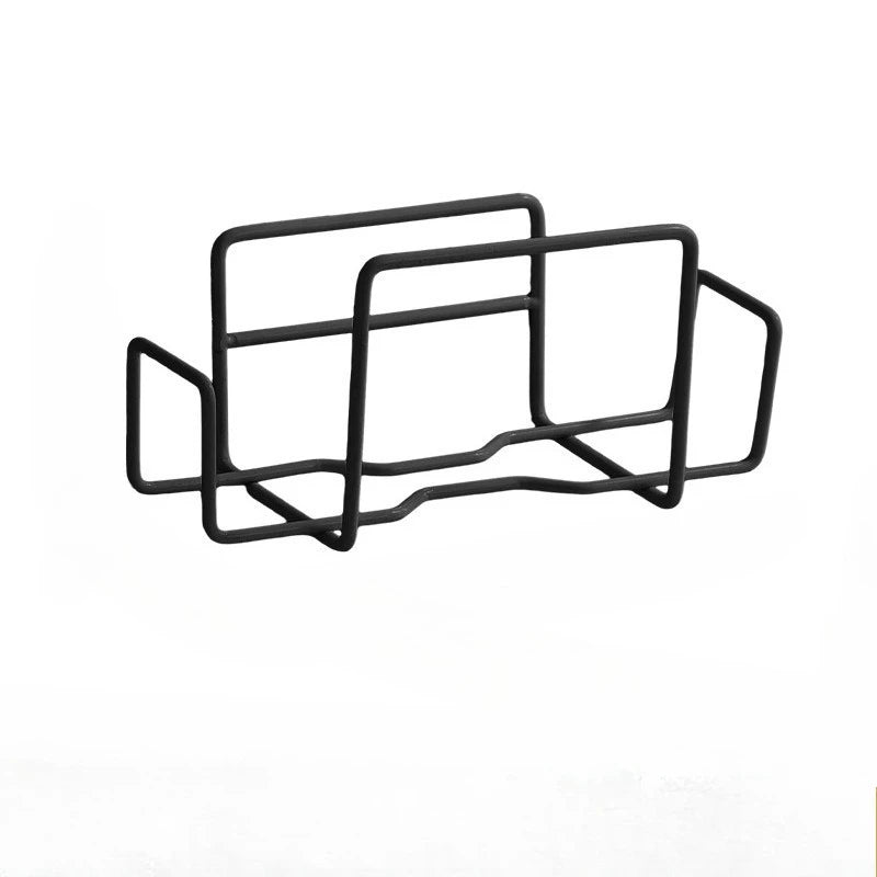 porte mouchoirs mural multifonctionnel adhésif moderne boîtes rangement serviettes bouteilles d'eau minimaliste salle bain