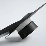appliques murales oiseau blanc or noir origami contemporain minimaliste led chambre cuisine salle manger