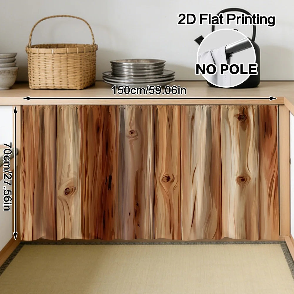 rideau deco protection meuble polyester machine wash moderne minimaliste 70x150cm