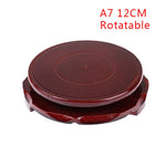 support décoratif rouge foncé classique objets lisses sans visibilité fixations multiples tailles incluses