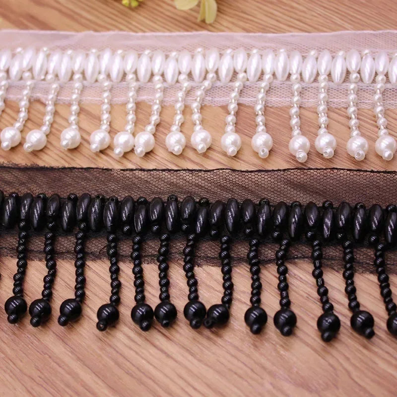 ruban décoratif blanc ovales dentelle classique mariage tulle élastique matériaux couture fixations invisibles
