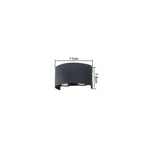 éclairage led moderne applique murale ip65 résistante eau 10w 3000k 6500k minimaliste