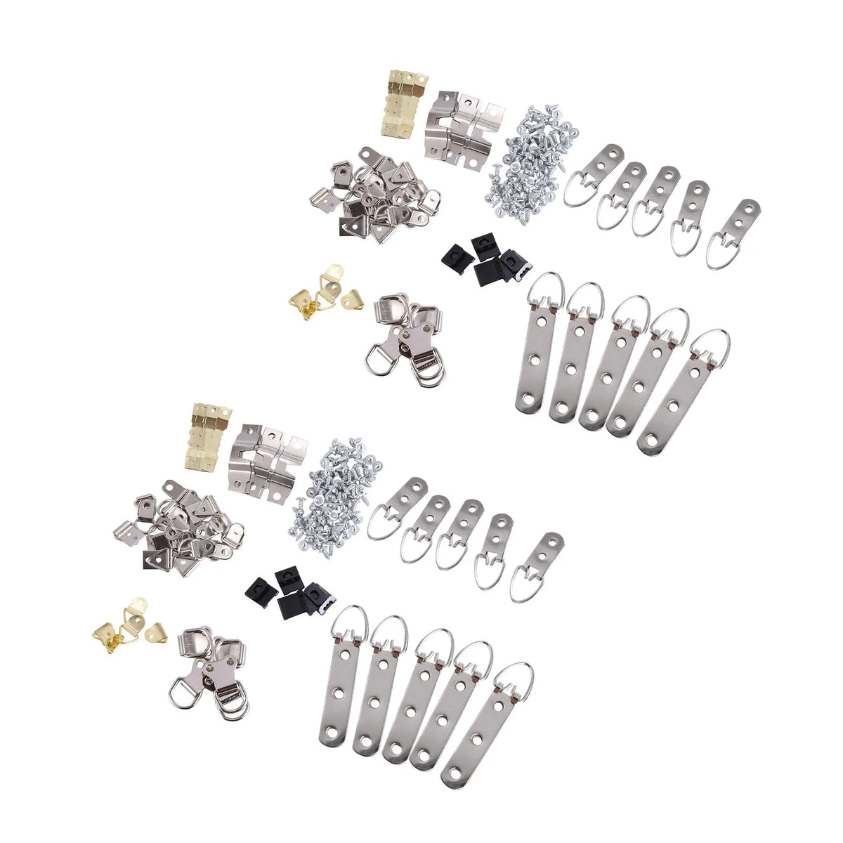 clips suspension photo noir argenté kit fixation pragmatique multiple utilisation