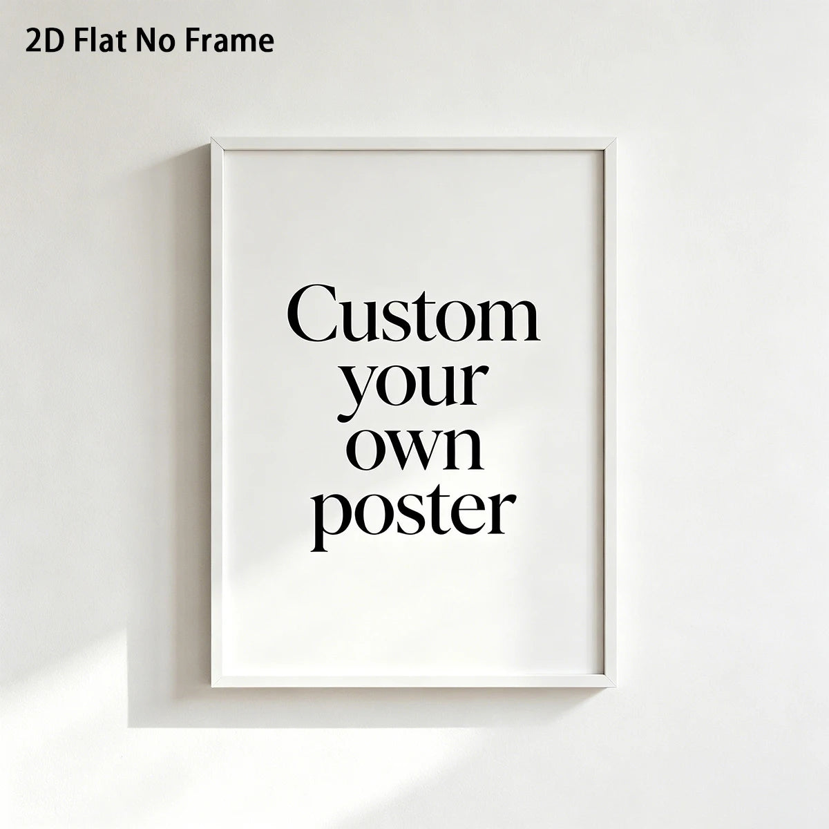 posters personnalisables photos chien couple minimaliste blanc texte noir sans cadre decoration chambre