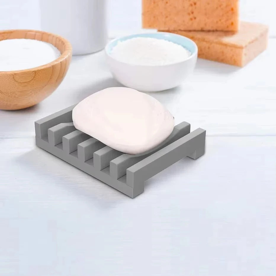 bac savon silicone gris moderne bac savon noir grille salle bain économique
