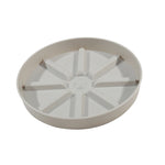 assiettes jardinage modernes plastique vert foncé gris blanc rayons opaques multifonctionnelles