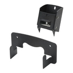 support mural chariot bras bleu noir fixation facile jardin garage