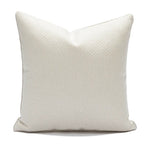coussin vert olive rayures moderne décoration intérieure blanc motif géométrique noir plissé