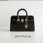 vase resine moderne sac birkin rose vif blanc doré élégant brillant 28cm