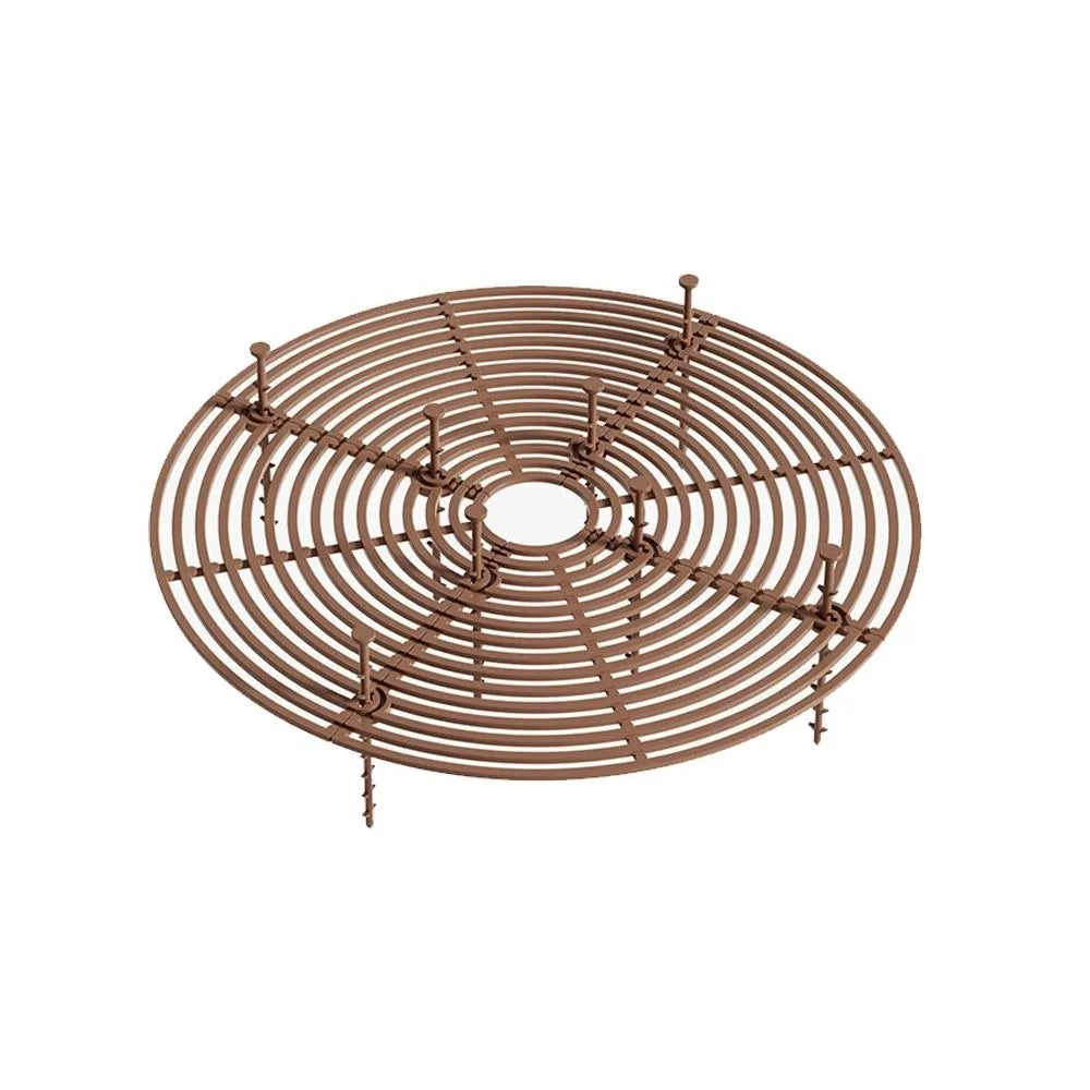 grille support plantes noir marron moderne 19cm 30cm 52cm rond carré