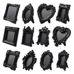 cadres photo vintage noir gothique floral romantique posable maison bureauextérieur
