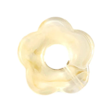 accessoire coiffure talonnet fleur résine autocollant coloré motif moderne cheveux fille femme