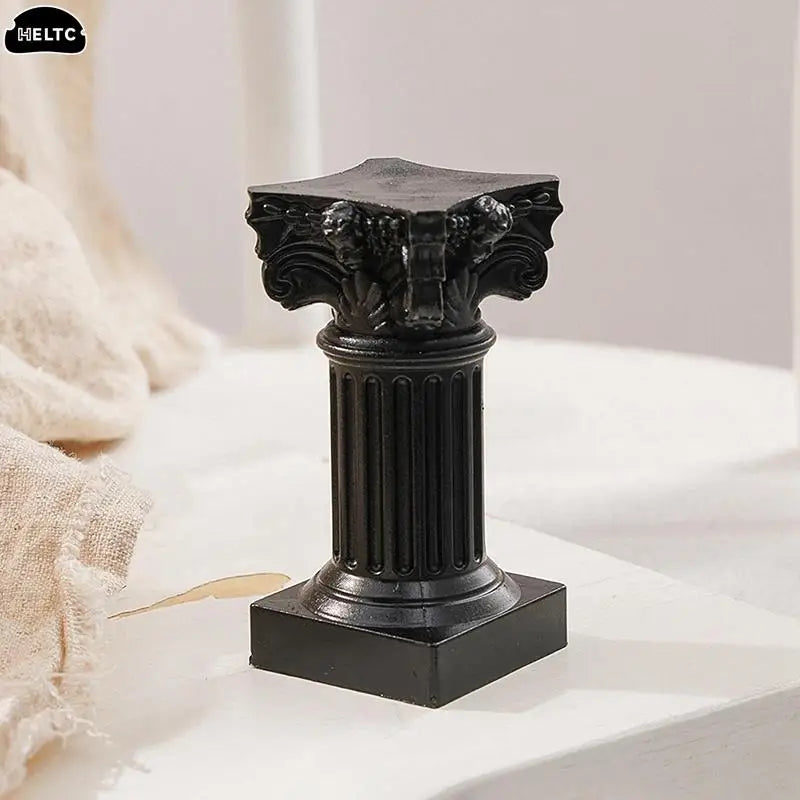 support bougie blanc noir doré sculptural classique intérieur extérieur decoration chandelier bougies sculptures resine