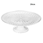 support gateau transparent relief geometrique vis classique grille tailles cupcakes desserts