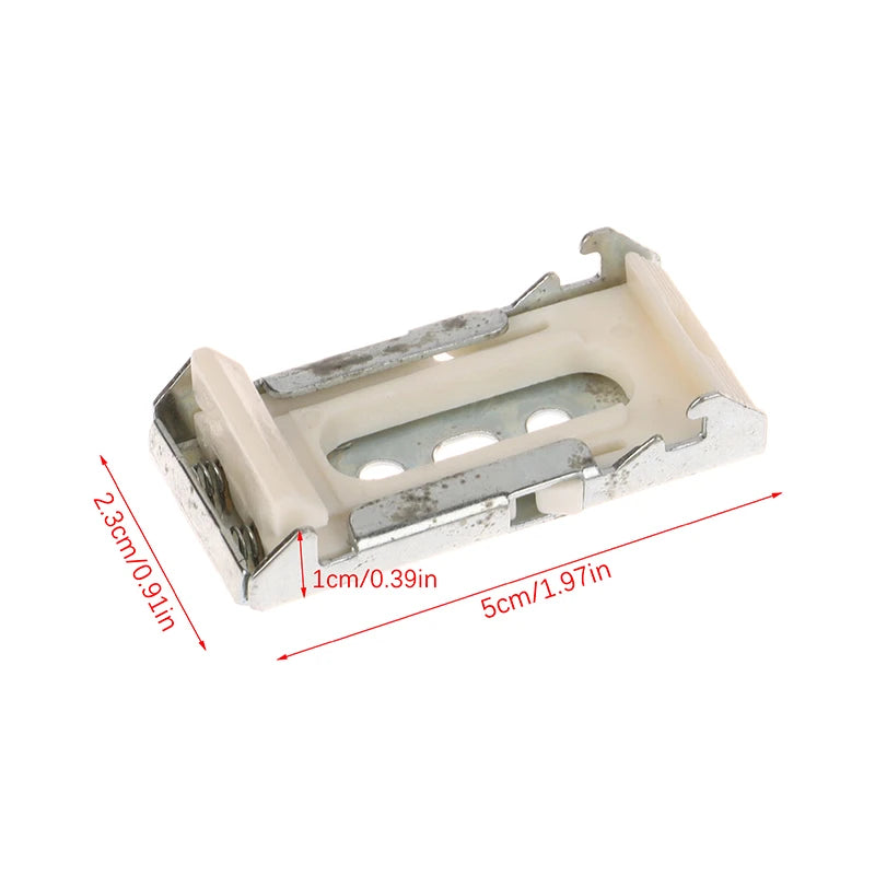 clips fixation blancs modernes stores 36mm pièces quincaillerie décoration fenêtre plat lisse
