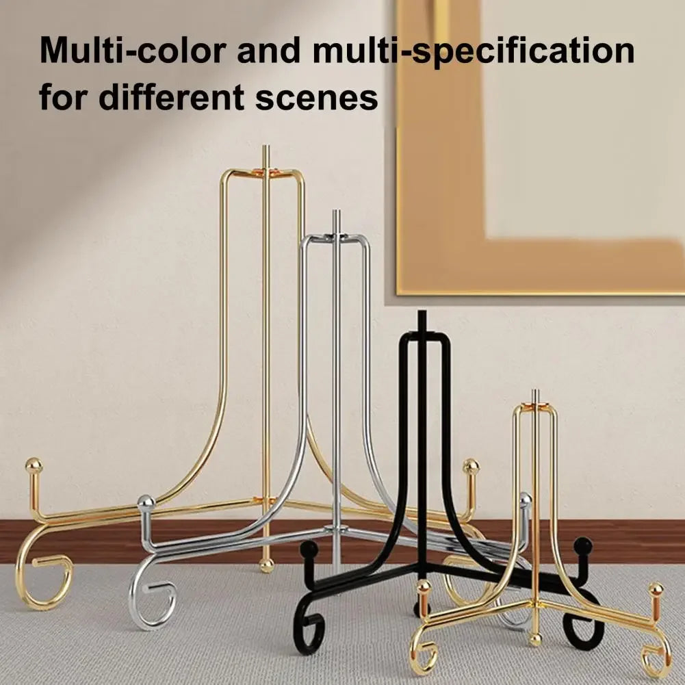 support d'objets moderne or noir argent clips arrondi utilisation multiple salon respectueux environnement