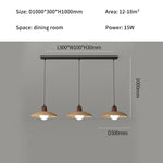 suspension lumineuse moderne bois clair taille 100cm éclairage salon chambre restaurant