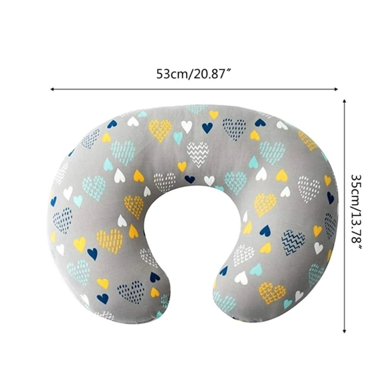 coussin voyage ergonomique forme coton motif fleurs animaux voyage confort bébé enfant
