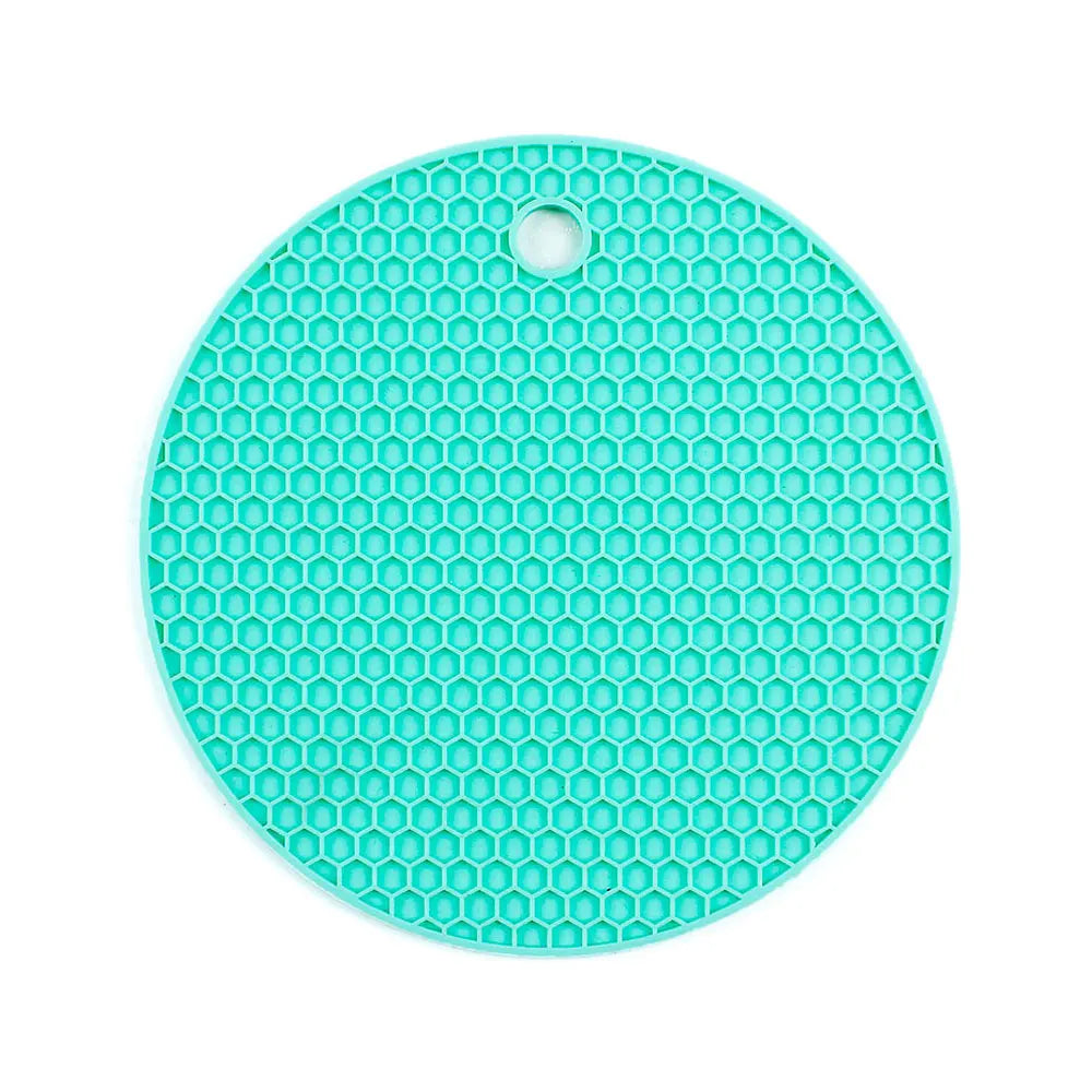 coussin protection silicone moderne orange vert bleu rose nid d'abeille antidérapant poignées