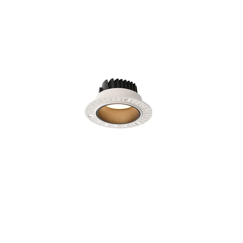 spots led modernes 10w 12w 15w 7w blanc noir grille perforations 95mm 75mm