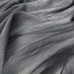 tulle paillettes dorées bleu nuit noir translucide élégant mariage robe jupes cérémonie glamour polyester