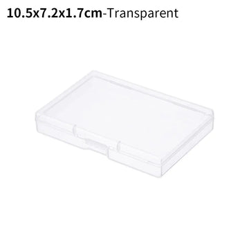 boîtes rangement transparentes noires empilables poignées modernes organisation bijoux diamants pilules articles divers